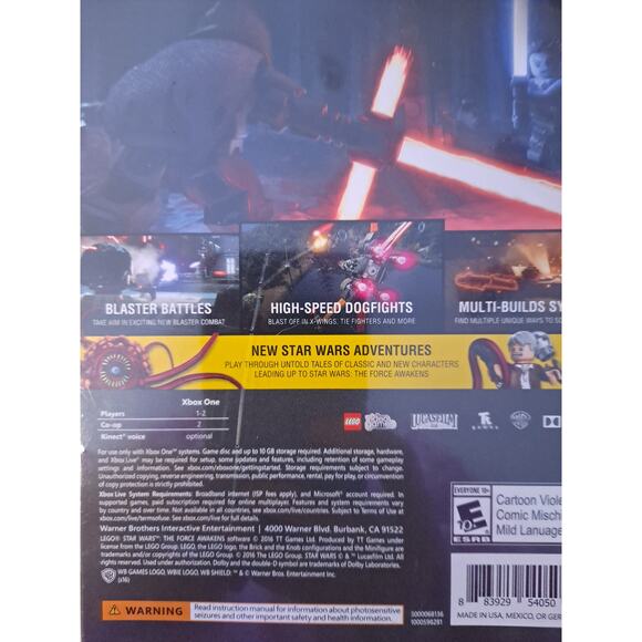 Sealed In Box Xbox One Lego Star wars Game‎ Deluxe Edition - Picture 4 of 6